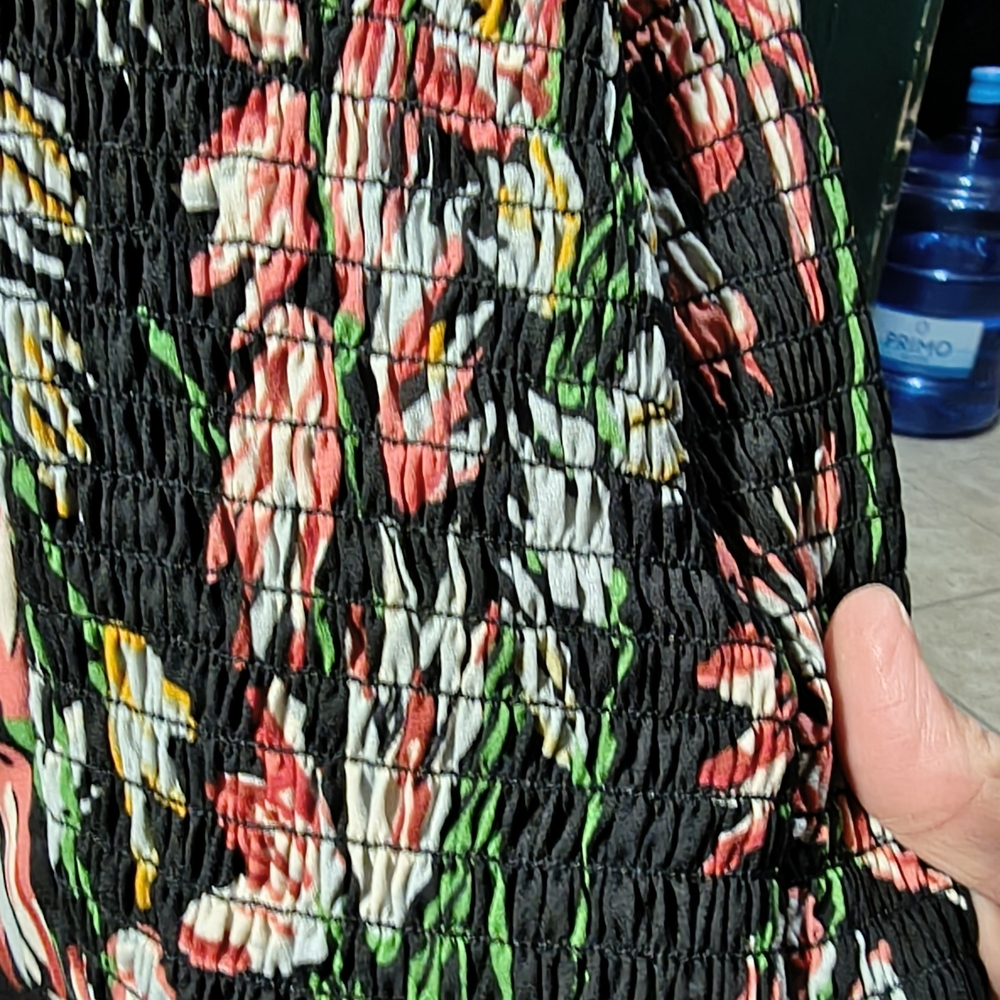 Likely Black Floral Mini Dress - Picture 7 of 14